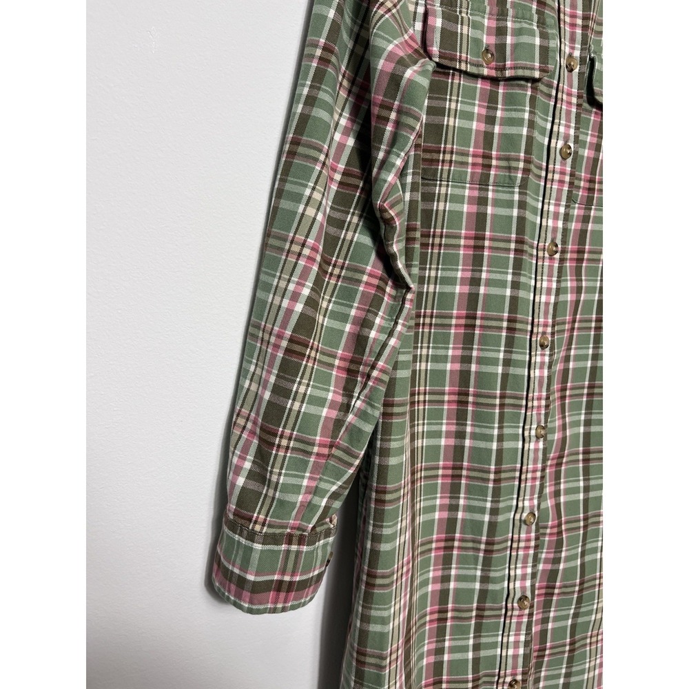 Lauren Ralph Lauren (2) Plaid Shirt Dress-Preppy-Equestrian-Cottagecore-Country - Picture 4 of 14